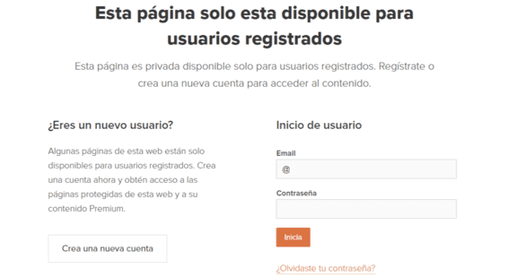 Registro de usuarios - Webnode